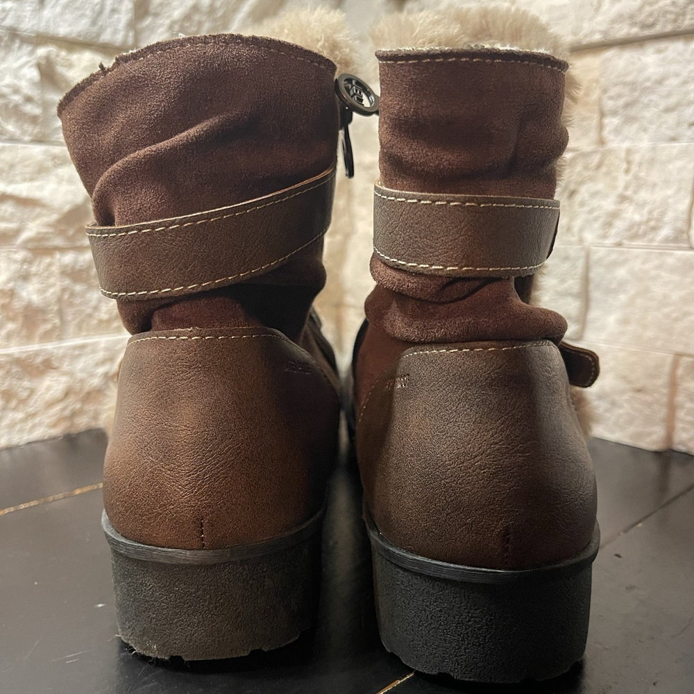 Jbu by Jambu Boots Womens 10 M Indiana Waterproof Snow Brown Comfort Ankle Top - Picture 8 of 9